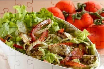 a jigsaw puzzle