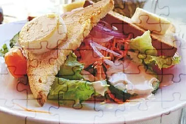 a jigsaw puzzle