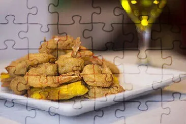 a jigsaw puzzle