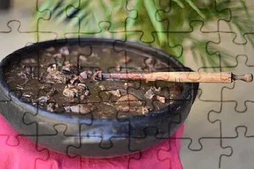 a jigsaw puzzle