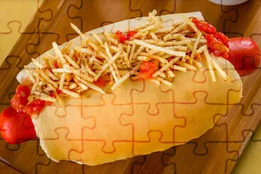 a jigsaw puzzle