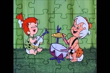 Flintstone jigsaw puzzle