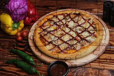 a jigsaw puzzle