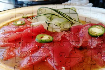a jigsaw puzzle