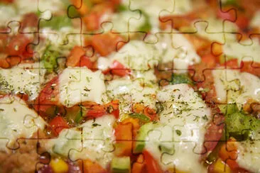 a jigsaw puzzle