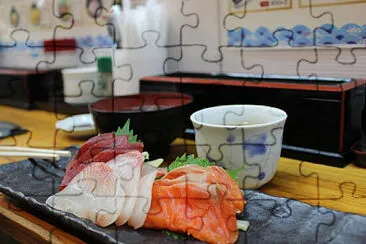 a jigsaw puzzle