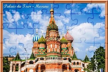 Palais du Tsar - Moscou jigsaw puzzle