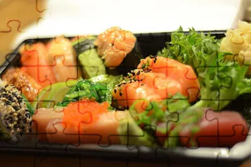 a jigsaw puzzle