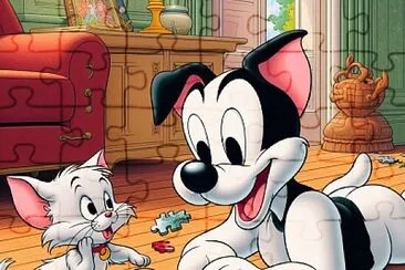 perro y gato jigsaw puzzle