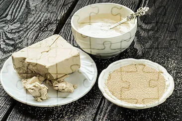 a jigsaw puzzle