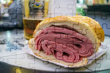 a jigsaw puzzle