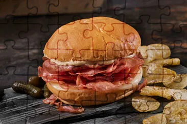 a jigsaw puzzle