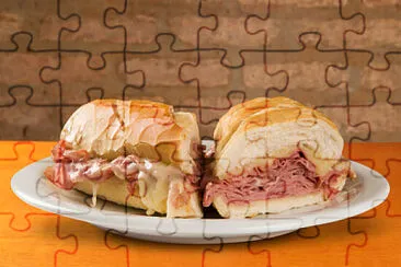 a jigsaw puzzle