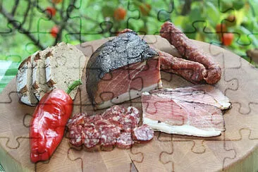 a jigsaw puzzle