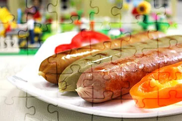 a jigsaw puzzle