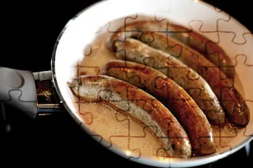 a jigsaw puzzle
