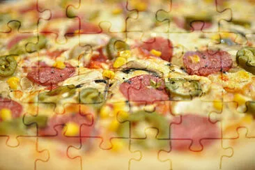a jigsaw puzzle
