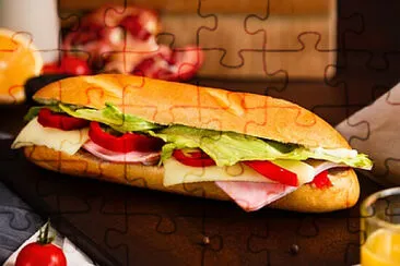 a jigsaw puzzle
