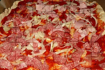 a jigsaw puzzle