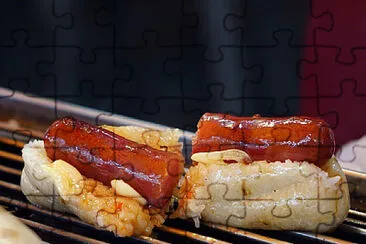 a jigsaw puzzle
