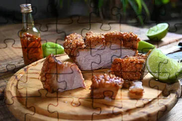 a jigsaw puzzle