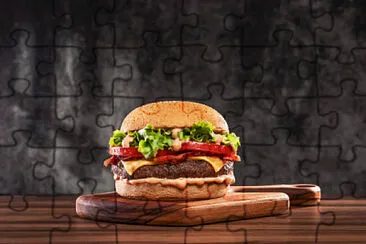 a jigsaw puzzle
