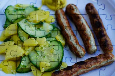 a jigsaw puzzle
