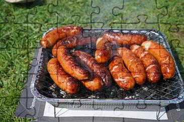 a jigsaw puzzle