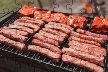a jigsaw puzzle