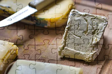 a jigsaw puzzle