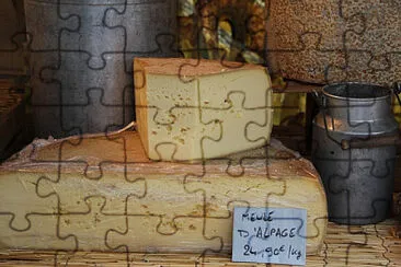 a jigsaw puzzle
