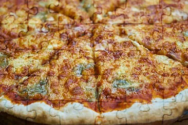 a jigsaw puzzle