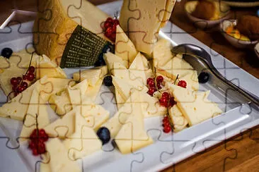 a jigsaw puzzle