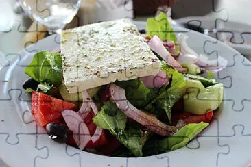 a jigsaw puzzle
