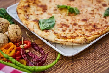 a jigsaw puzzle