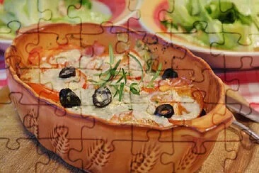 a jigsaw puzzle