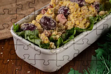 a jigsaw puzzle