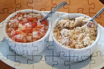 a jigsaw puzzle