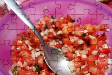 a jigsaw puzzle