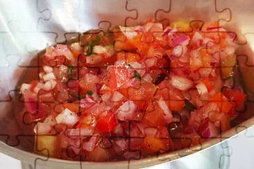 a jigsaw puzzle