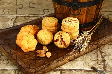 a jigsaw puzzle