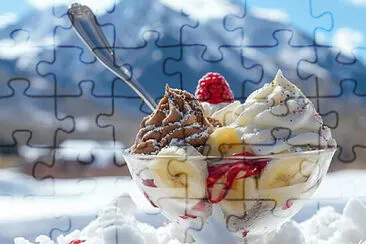 a jigsaw puzzle