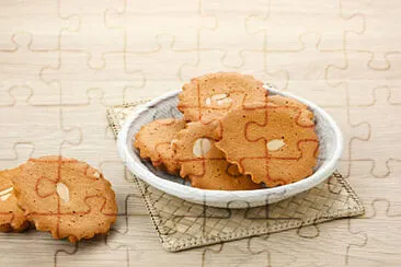 a jigsaw puzzle