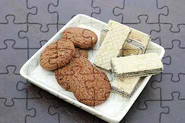 a jigsaw puzzle