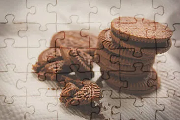 a jigsaw puzzle