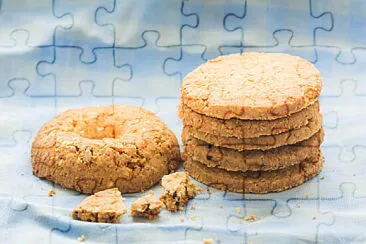 a jigsaw puzzle