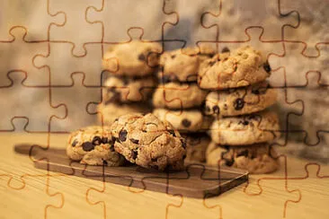 a jigsaw puzzle