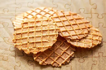 a jigsaw puzzle
