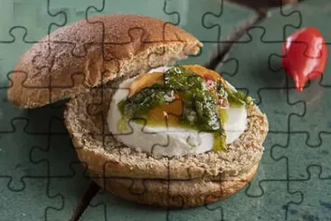 a jigsaw puzzle