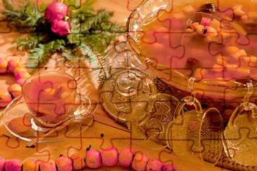 a jigsaw puzzle